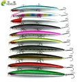 Iscas de Pesca Equipamentos de Pesca Minnow Rígido Wobbler Pike Carp Bass Truta Poleiro Bagre 90 Pcs 10 cm 9.6g 16 truta poleiro bagre iscas de pesca iscas