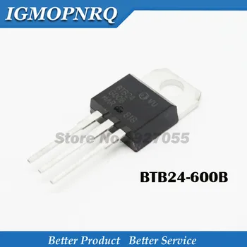 

10PCS BTB24-600B BTB24-600 BTB24 TO220 800 v25a new high- two-way control chip