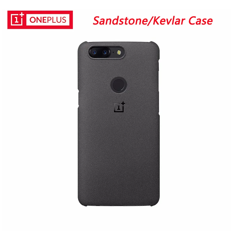 

100% Original For ONEPLUS 5T Sandstone Matte Case/Carbon Fiber Hard KEVLAR Hard Back Cover With Package