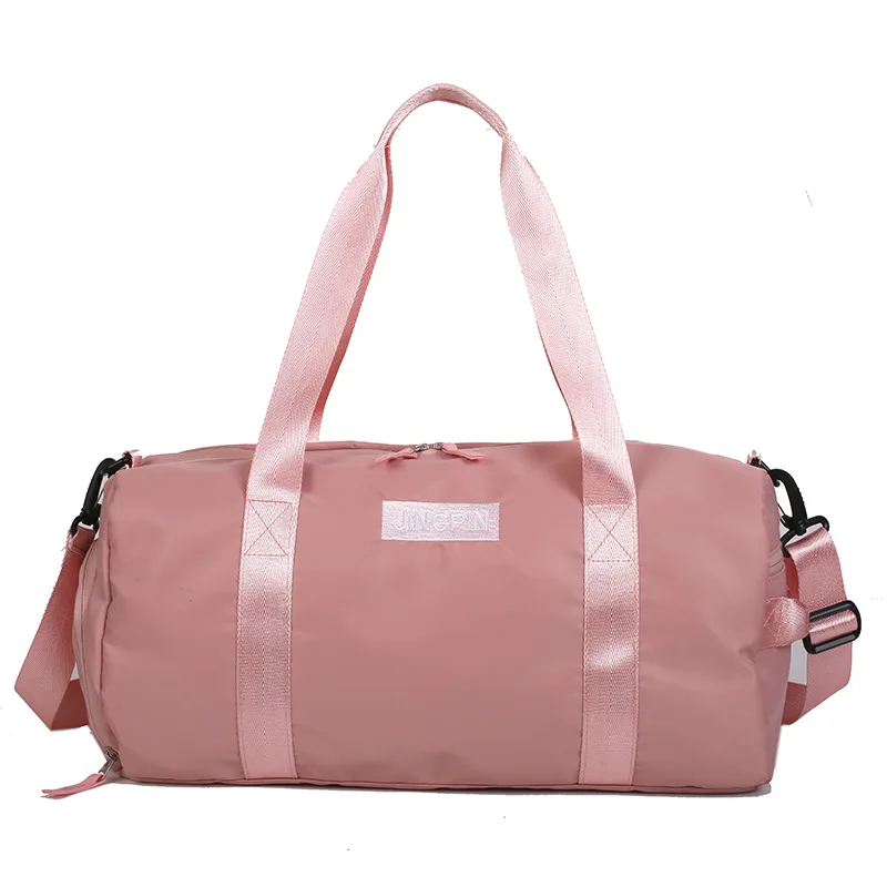

Sports Gym Bag with Wet Pocket & Shoes Compartment Waterproof Swim Overnight Travel Duffel Bag for Women