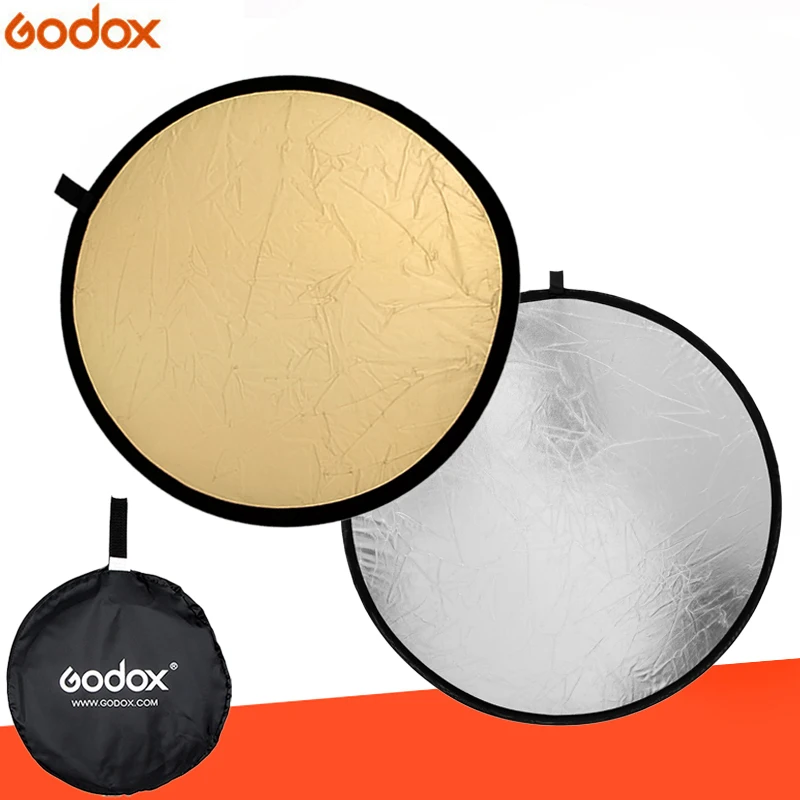 Godox 43 &quot110 см 2 в 1 портативный складной Круглый отражатель света для студийной