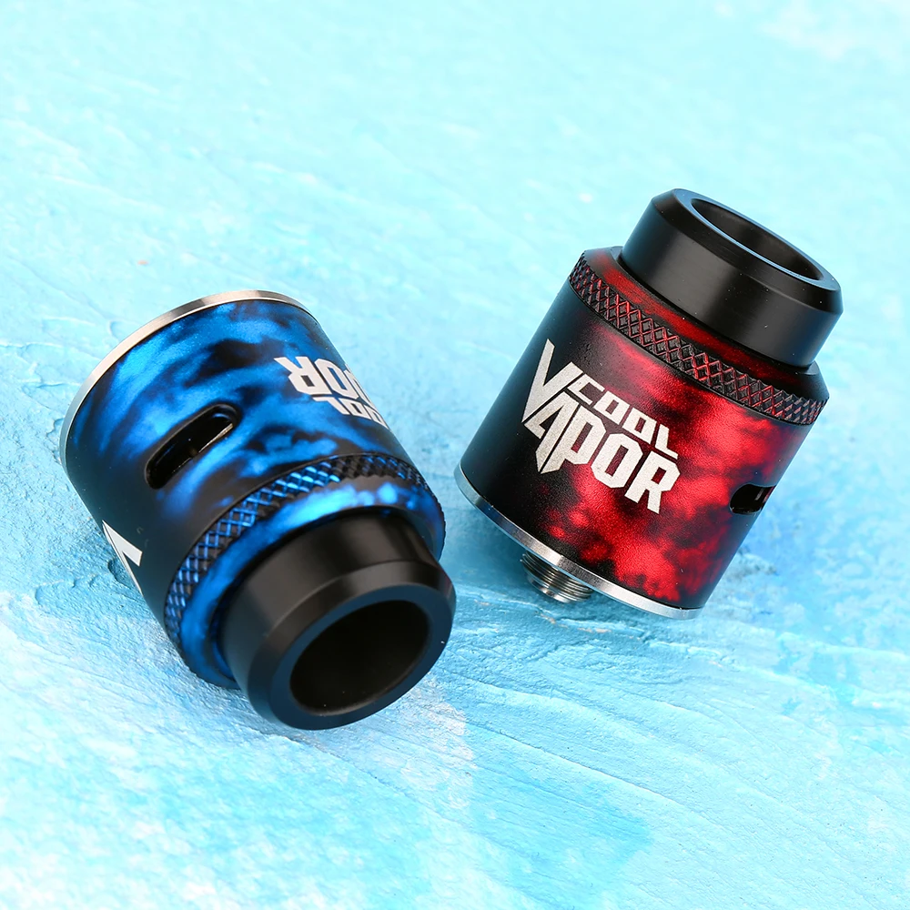 Original Cool Vapor MGTK BF RDA Tank 24mm RDA Rebuildable Drip Atomizer with Wide Build Deck Vape Tank Vs Drop Dead/Dead Rabbit Original Cool Vapor MGTK BF RDA Tank 24mm RDA Rebuildable Drip Atomizer with Wide Build Deck Vape Tank Vs Drop Dead/Dead Rabbit