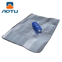 200*150 см двухсторонняя алюминиевая фольга влагостойкий коврик для пикника с внешней упаковочной палаткой AT6218