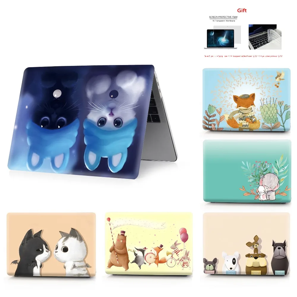 

New color printing notebook case for Macbook Air 11 13 Pro Retina 12 13 15 inch Colors Touch BarNew Pro 13 15 New Air 13
