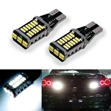 2x T15 светодиодный Клин лампочки W16W лампа свет Обратный Свет для Infiniti G25 QX50/60 M37 M25L FX50 JX35 EX37 EX25 FX37 FX35 G37