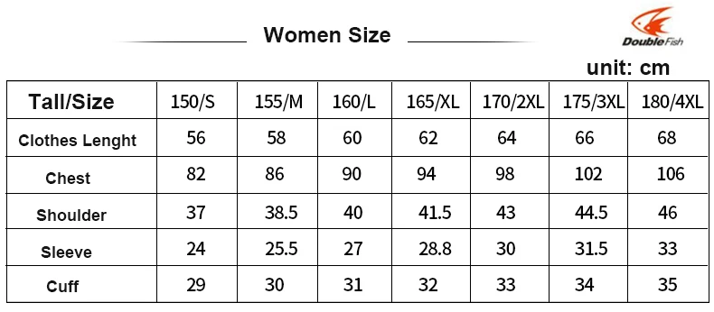 women size