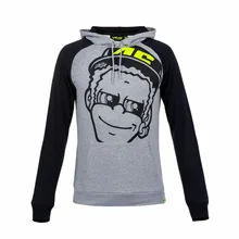 2018 Nova moto gp Rua moto rcycle Fumetto Cinza Moletom Com Capuz de Lã Camisola Ocasional para yamaha