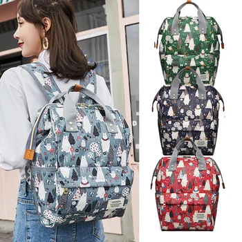 

Baby Diaper Bag Backpack Fashion Mummy Maternity Bag For Mom Backpack Nappy Changing Fashion Diaper Bag For Baby Stroller