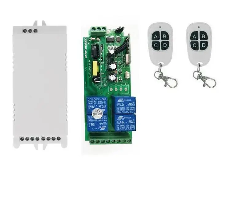 wholesale AC85v 110V 220V 230V 250V 4CH rf Wireless Remote Control