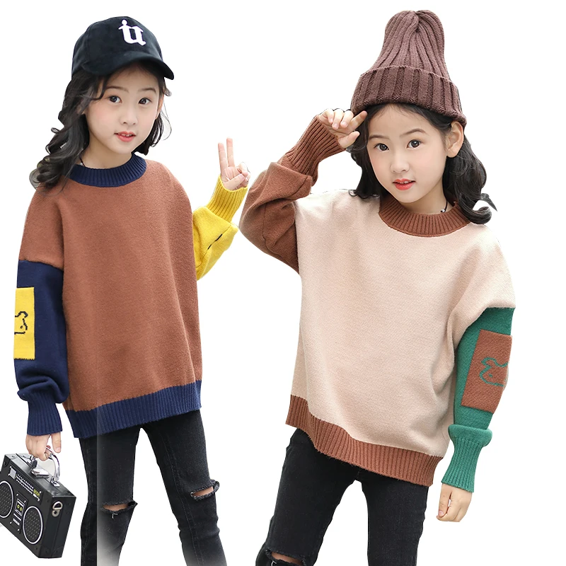

girl winter sweaters 2019 new cartoon fashion long sleeve casual autumn girls cardigan 3 6 8 10 12 year girls clothes