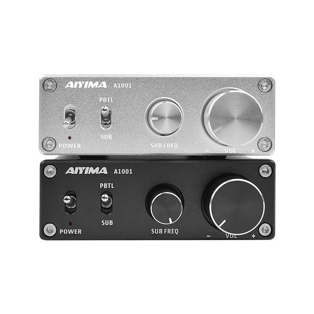 AIYIMA TPA3116D2 NE5532P класса D Мини Hifi аудио усилитель может быть переключен на бас усилитель высокой мощности с вилкой питания