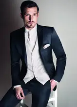 FOLOBE Ternos Masculino Custom Made Men Slim Fits Suits Tuxedos Grooms Suits Wedding Suits Formal Party