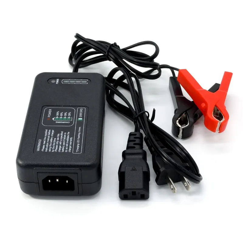 12v 4 Amp Smart Motorcycle Car Battery Charger For Lifepo4 Lithium Battery Ebay