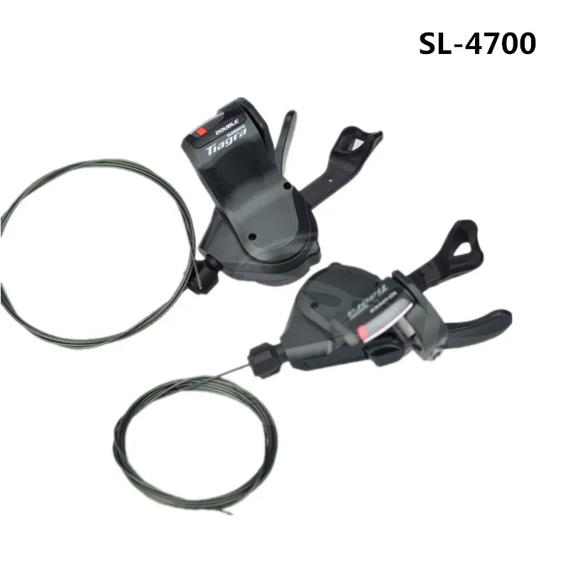 Shimano Tiagra SL-4700 SL-4600 SL-R460 Flatbar рычаги переключения передач 2x10 скоростные переключатели 4600 4700 R460 влево/вправо/пара рычаг переключения передач - Цвет: SL-4700 Pair 2x10s