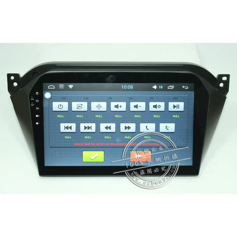 Clearance Free shipping 10.2" Car gps for 2015 JAC Refine S2 Quadcore Android 7.0 car dvd player with 1 G RAM,16G iNand,steering wheel 3