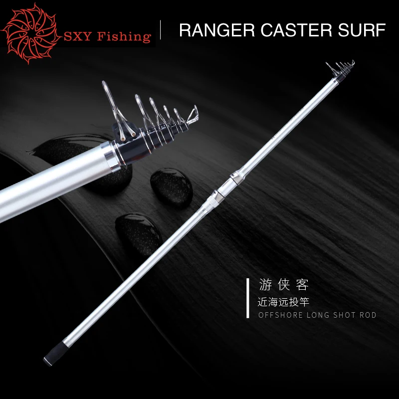 

FREE SHIPPING 2.1M/2.4M/2.7M/3,.0M Telescopic Fishing Rod Distance Throwing Rod Carbon Fibre Body Stainless Steel Ring Long shot