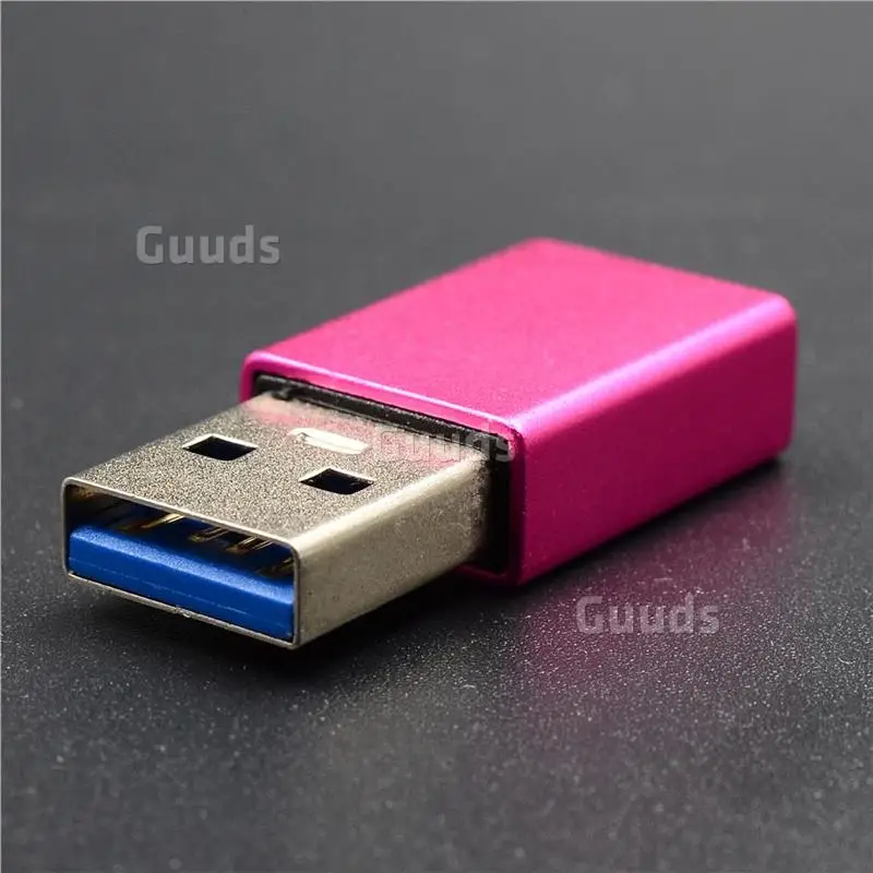 Металлический адаптер type-C с разъемом USB, адаптер USB 3,0 с разъемом type-C