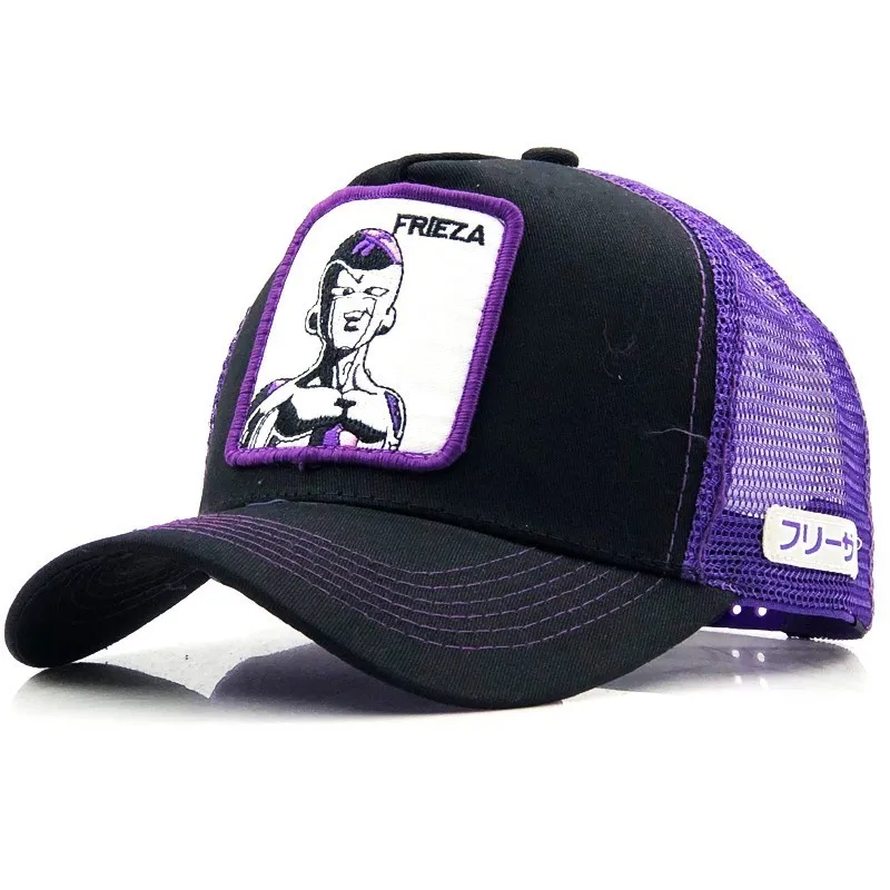 Бейсбольная кепка с рисунком аниме Dragon Ball s бейсболка для мужчин и женщин хип-хоп кепка летняя дышащая сетчатая бейсболка Мужская шляпа