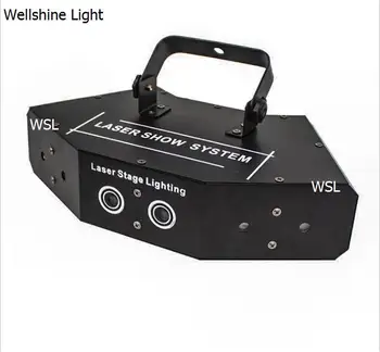 

Free shipping 6 eyes christmas party laser light