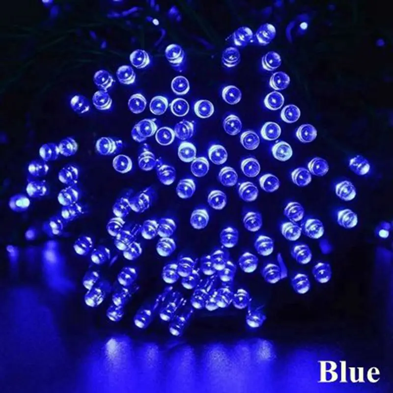 DC5V USB Powered 20m 200led Waterproof Black Line  Led String Light For Outdoor Wedding Christmas Tree Garden Holiday Decoration
