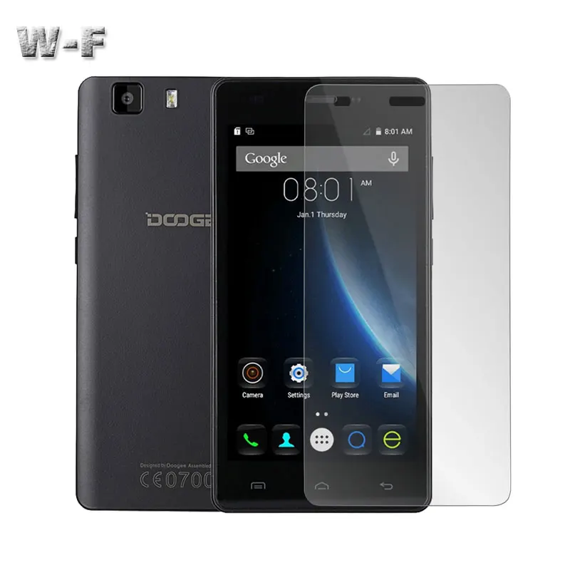 DOOGEE X5 Tempered Glass Original Ultra Slim Screen Protector front glass film+Retail Package for DOOGEE X5 /DOOGEE X5 PRO Phone
