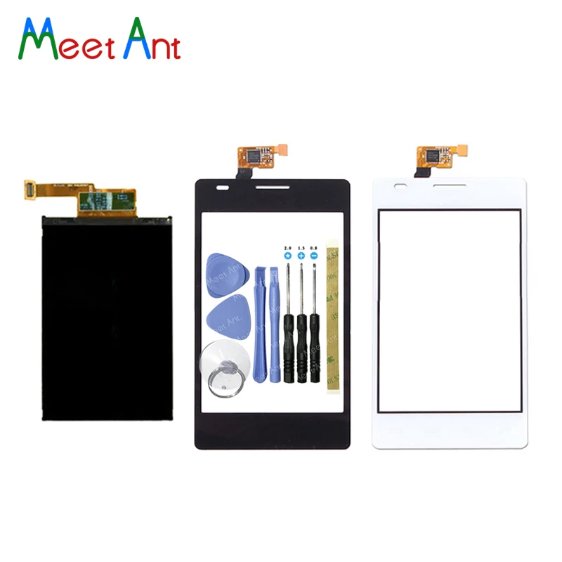 

New 4.5'' Lcd Display With Touch Screen Digitizer Sensor For LG Optimus L5 E615 E617