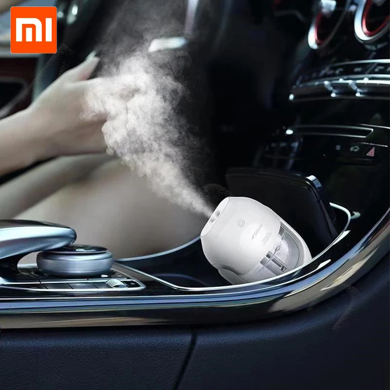 New Xiaomi Deerma Car Aroma Humidifier Mist Mini Portable Essential Oil