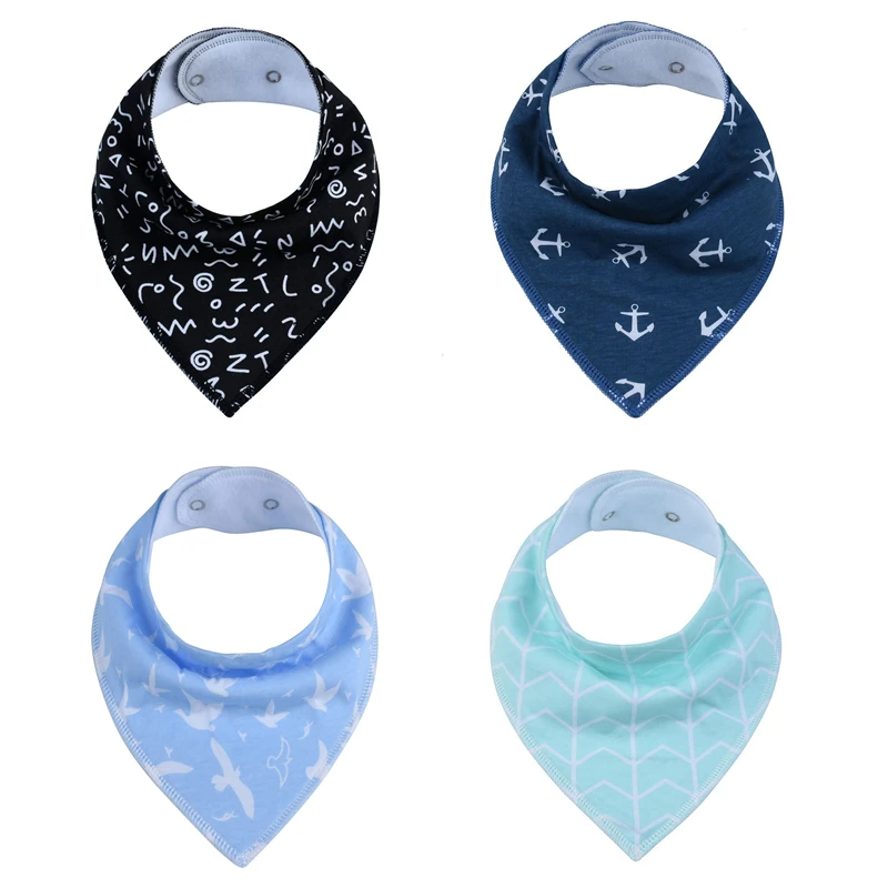 

Baby Bibs Cotton Baby Feeding Apron Triangle Cute Baby Bibs Girls Boys Cartoon Feeding Scarf Bib Collar Bib Burp Cloth