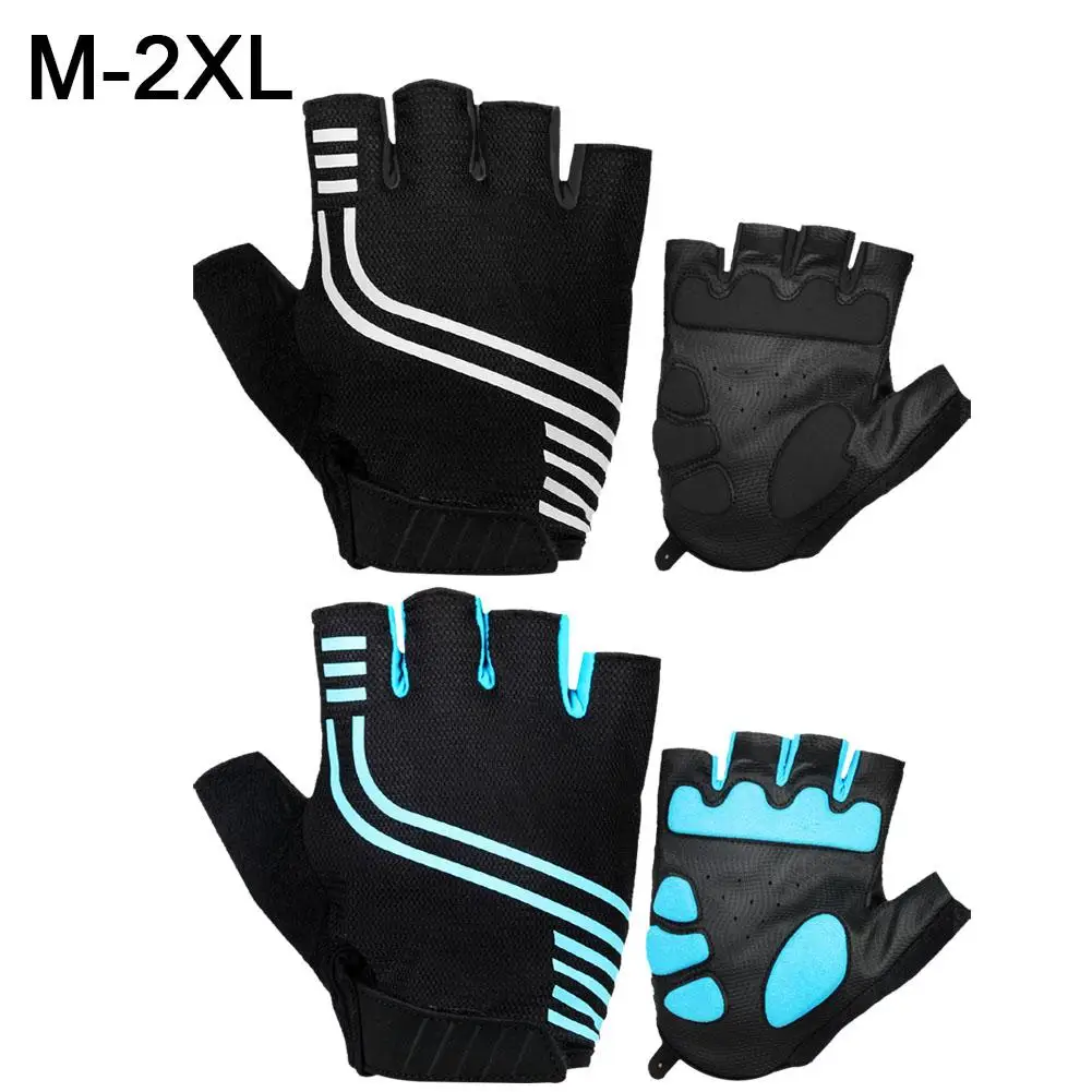 New Cycling Gloves Half Finger Summer Sports Shockproof Bike Gloves GEL