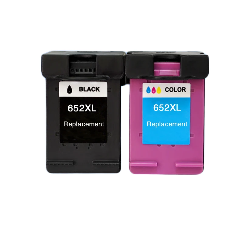 Совместимые чернильные картриджи LuoCai для HP 652 XL Deskjet 1115 1118 2135 2136 2138 3635 3636 3835 4535 4536 4538