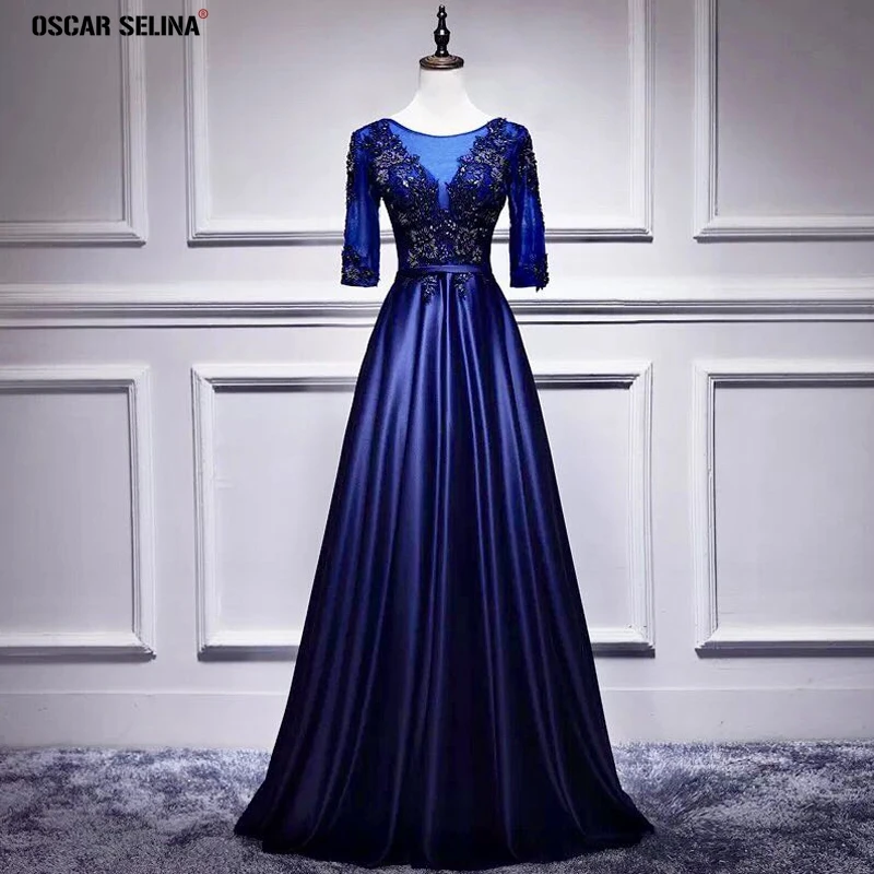 Vestido madrinha Новинка 2019 года кружево кристалл Scoop средства ухода за кожей шеи