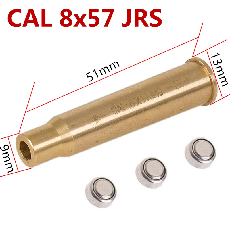 AUKOMNT CAL.8x57JRS Лазерные патроны Лазерная пуля лазерный картридж для сухой