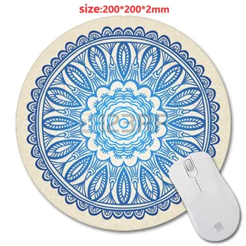 

Carpet 3D print Circular rubber game mouse pad PC mputer Gaming Mousepad Fabric + Rubber Material - accessory and