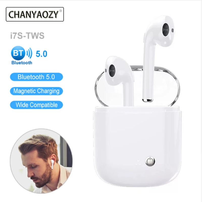 I7 Bluetooth гарнитура i7s TWS мини беспроводные наушники обеспечивают Беспроводные с