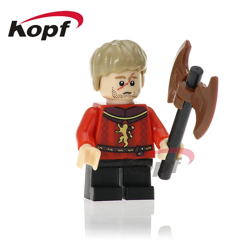 

Single Sale Tyrion Lannister Caitlin Stark Super Heroes Game of Thrones Ice and Fire Building Blocks Children Gift Toys PG1056