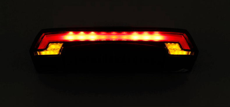 Excellent GIYO Bicycle LED Light Bike Seatpost Tail Lamp Wireless MTB Safety Warning Bicycle Rear Light Intelligent Remote Control Light 7