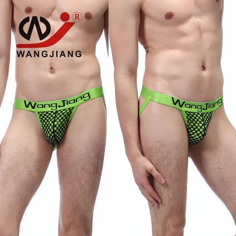 Mesh Mens Thongs And G Strings Breathable Nylon jockstrap Sexy Men