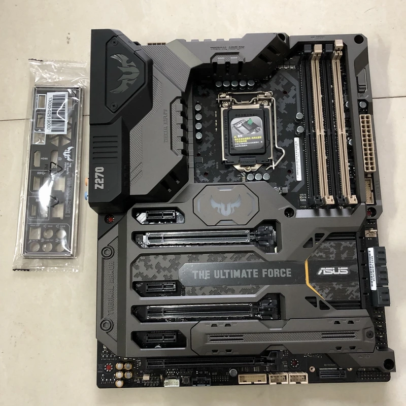Asus TUF Z270 MARK 1 Настольная материнская плата LGA1151 DDR4 используется 90% новый |