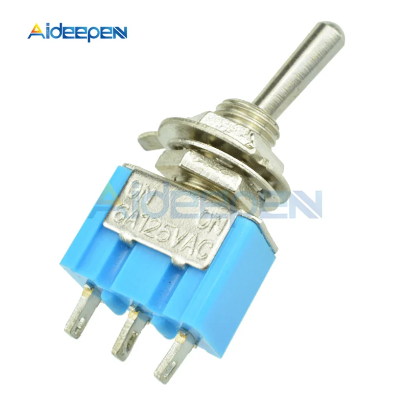 Миниатюрный скользящий Мини переключатель 3 Pin 3a 250 В AC/6A 125 2 шт.|Выключатели| |