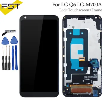

For LG Q6 LG-M700 M700 M700A US700 M700H M703 M700Y Full LCD DIsplay + Touch Screen Digitizer Assembly+Frame+Tools