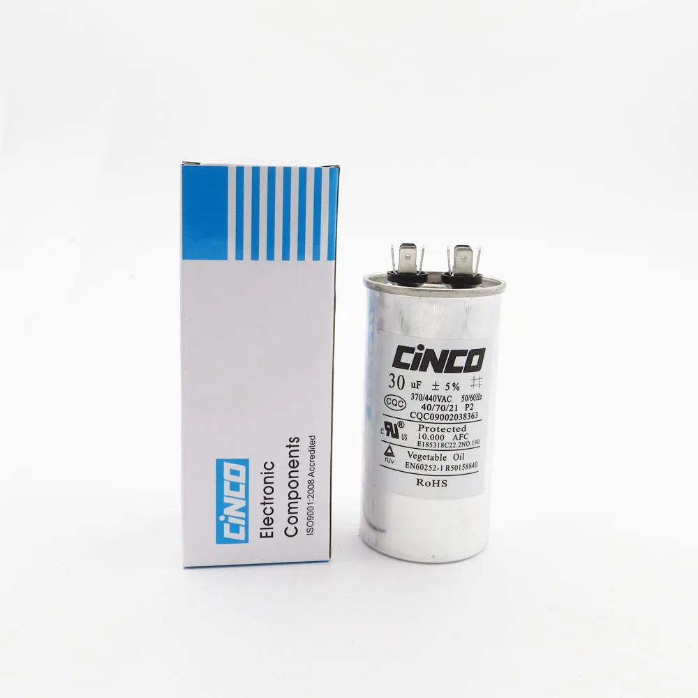 30 uF 370/440 VAC Run Condensator Airconditioner Compressor Motor Start