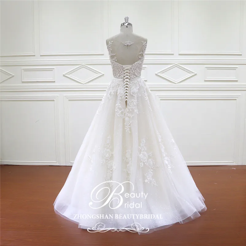 Beautybridal Robe de Mariage милое богемное кружевное винтажное богемное пляжное свадебное платье романтическое свободное платье XF16017