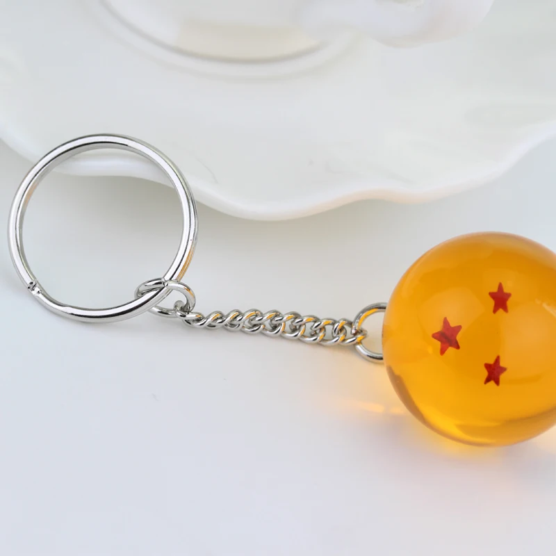 Buy Dragon Ball Z Keychain Orange Balls Keyring Online