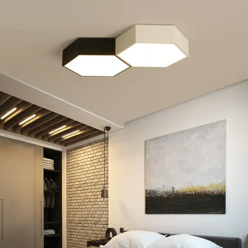 Современная лампа для декора гостиной Sufitowa светильник Plafon винтажный LED Plafonnier