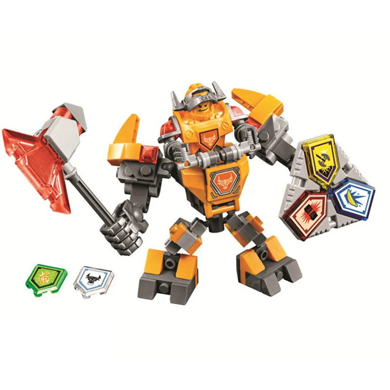 Finger Rock Armour Nexus Knights Model Building Blocks Compatible LegoINGLYs Macy Aaron AXL Lance Kids Toys Christmas Gifts Finger Rock Armour Nexus Knights Model Building Blocks Compatible LegoINGLYs Macy Aaron AXL Lance Kids Toys Christmas Gifts