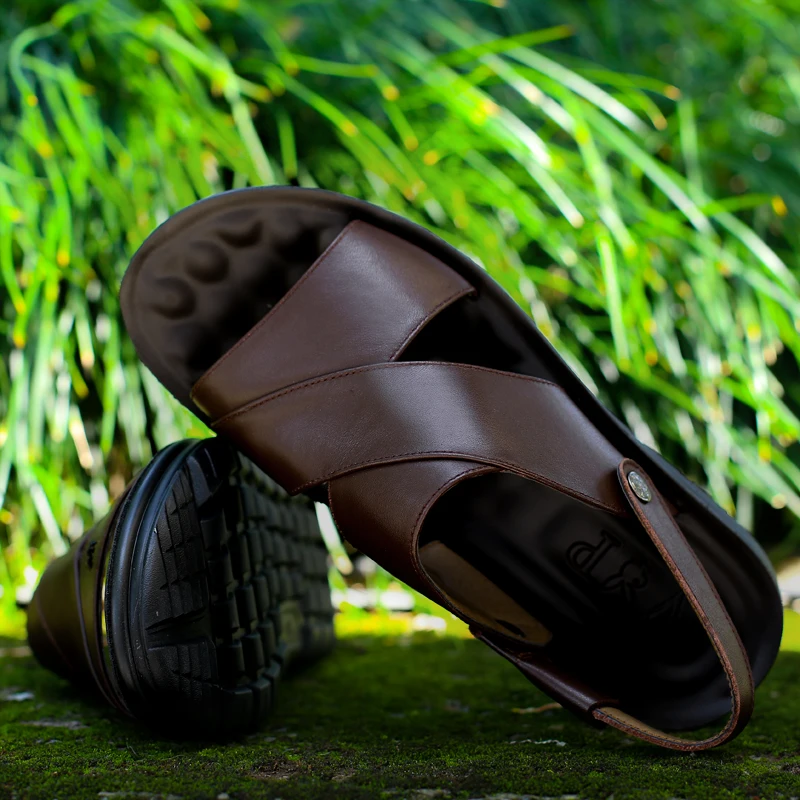 2019 Handmade Men Sandals Genuine Leather Soft Summer Men's Shoes Retro Sewing Casual Beach Shoes 2019 Handmade Men Sandals Genuine Leather Soft Summer Men's Shoes Retro Sewing Casual Beach Shoes