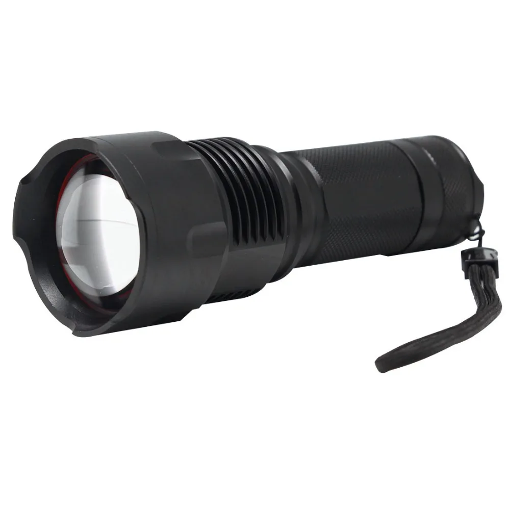 

Super Bright 1000 lumens 3 Modes LED Flashlight Zoomable Rechargeable Spotlight For Hunting Hiking Cycling Camping Working Light