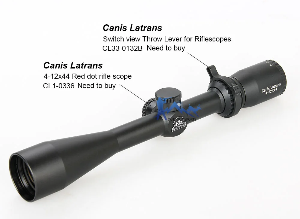 E.T Дракон переключатель вид пледы рычаг прицела крепление для Riflescope OS33-0132B