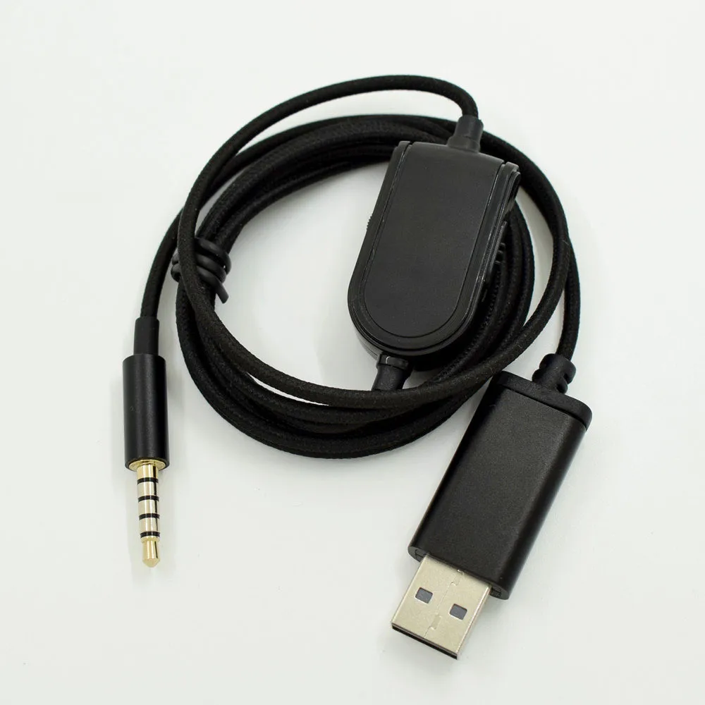 Аудио кабель Виртуальный 7 1 объемный звук Игровая USB карта для наушников logitech Astro
