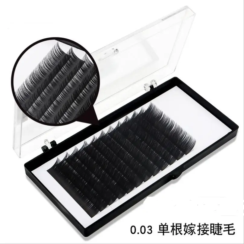 

High quality C/D/CC/DD curl 0.03mm mink eyelash extension,individual eyelashes natural eyelashes make up fake false eyelashes
